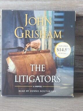 John Grisham Litigators Audiobook CDs